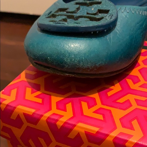 Tory Burch Peacock Feather Flats size 6 - Picture 5 of 7